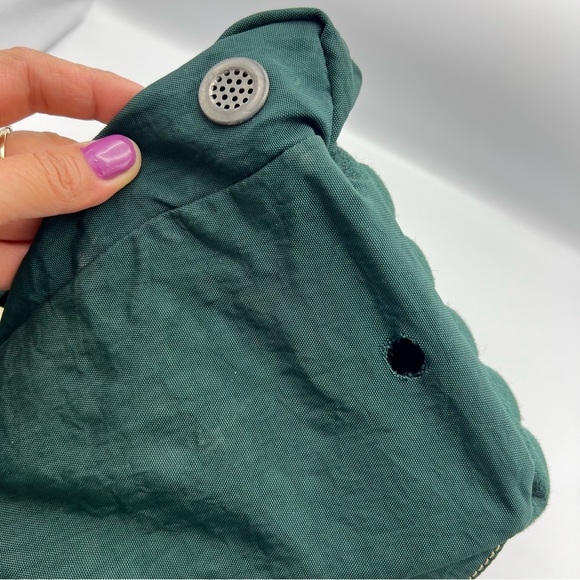 Kipling Backpack with Monkey Keychain. Color Hunter green - Picture 9 of 9